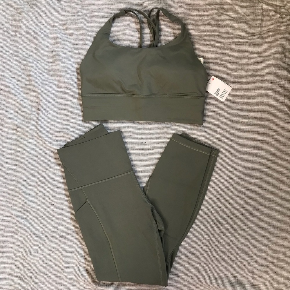 LLL Energy Longline Bra *mesh* (grey sage) - Picture 13 of 14